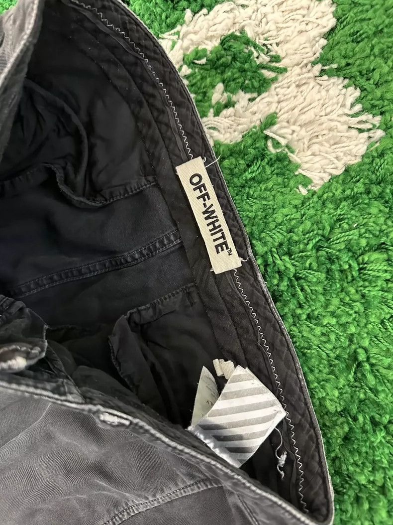 Off-White OFF-WHITE Distressed Denim Pants Size 30 Size US 30 / EU 46 - 3 Thumbnail