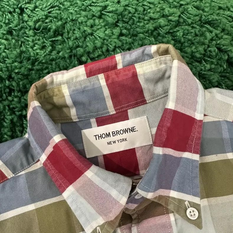 Thom Browne TB Thom Browne Checkered Shirt Size 1 Size US S / EU 44-46 / 1 - 4 Thumbnail