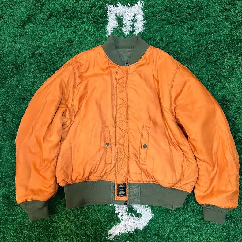 Schott Alpha MA-1 Pilot Jacket Size M Size US M / EU 48-50 / 2 - 3 Thumbnail