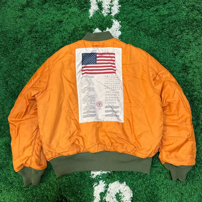 Schott Alpha MA-1 Pilot Jacket Size M Size US M / EU 48-50 / 2 - 4 Thumbnail