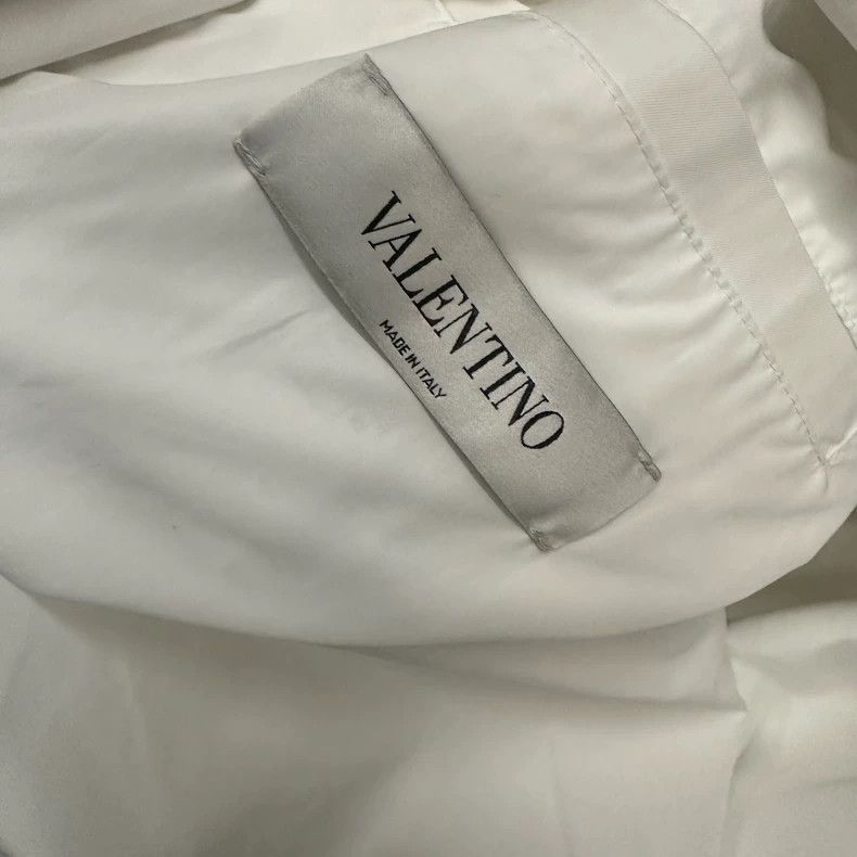 Valentino Valentino Embroidered White Jacket Size 52 Size US L / EU 52-54 / 3 - 5 Thumbnail
