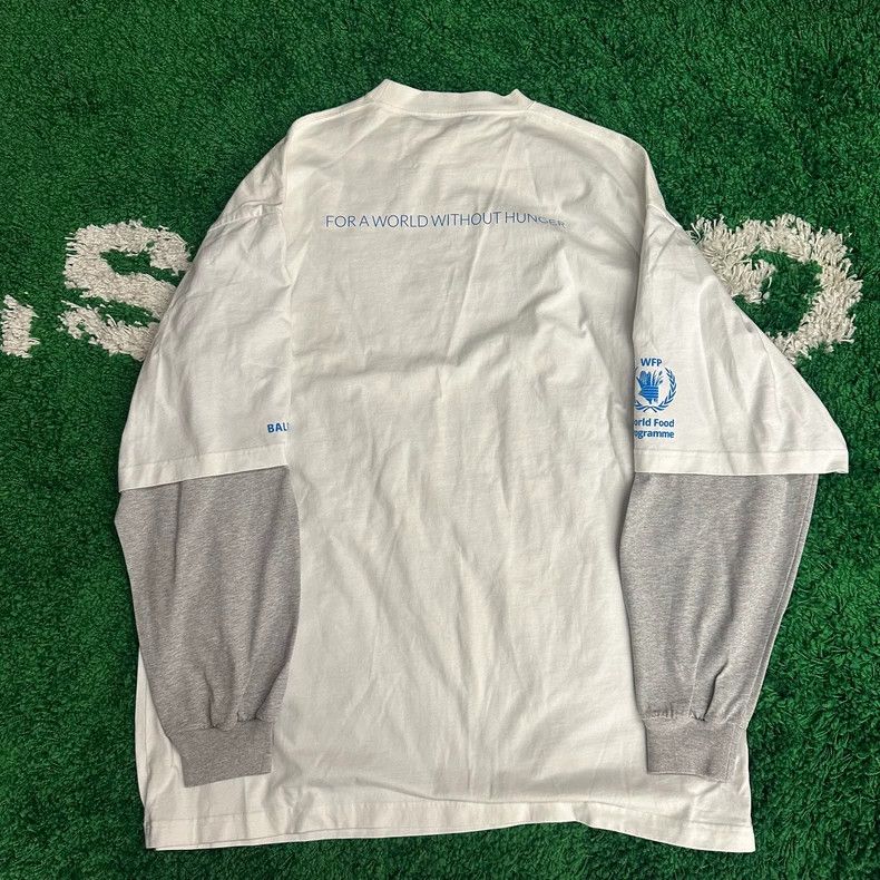 Balenciaga Balenciaga World Food Programme Long Sleeve Shirt Size US M / EU 48-50 / 2 - 5 Thumbnail