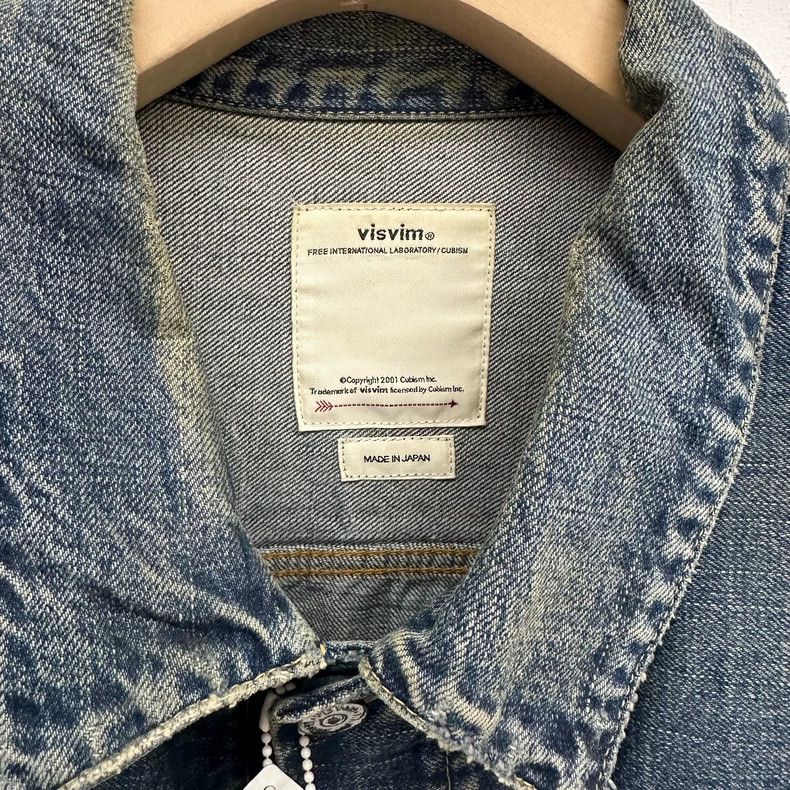 Visvim VISVIM 18AW SS 101 JKT DRY DENIM-4 Size US M / EU 48-50 / 2 - 2 Thumbnail