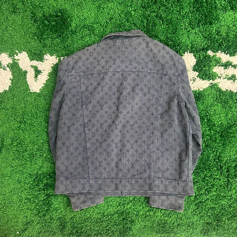 Louis Vuitton Louis Vuitton Blue Denim Jacket Size 50 Size US L / EU 52-54 / 3 - 2 Thumbnail