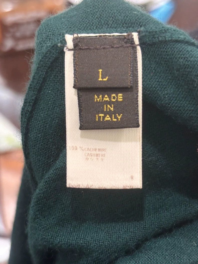 Louis Vuitton Italian Cashmere Sweater Size L Size US L / EU 52-54 / 3 - 5 Thumbnail