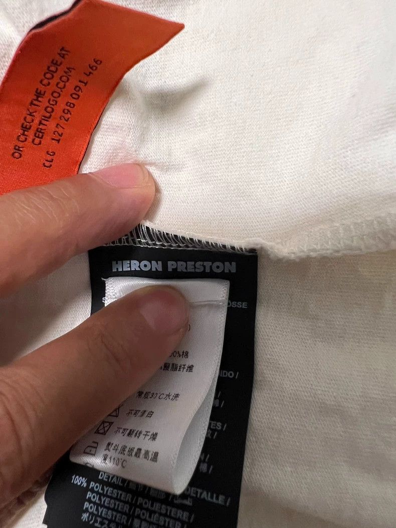 Heron Preston Heron Preston Men's Casual Short Sleeve T-Shirt Size US S / EU 44-46 / 1 - 9 Thumbnail