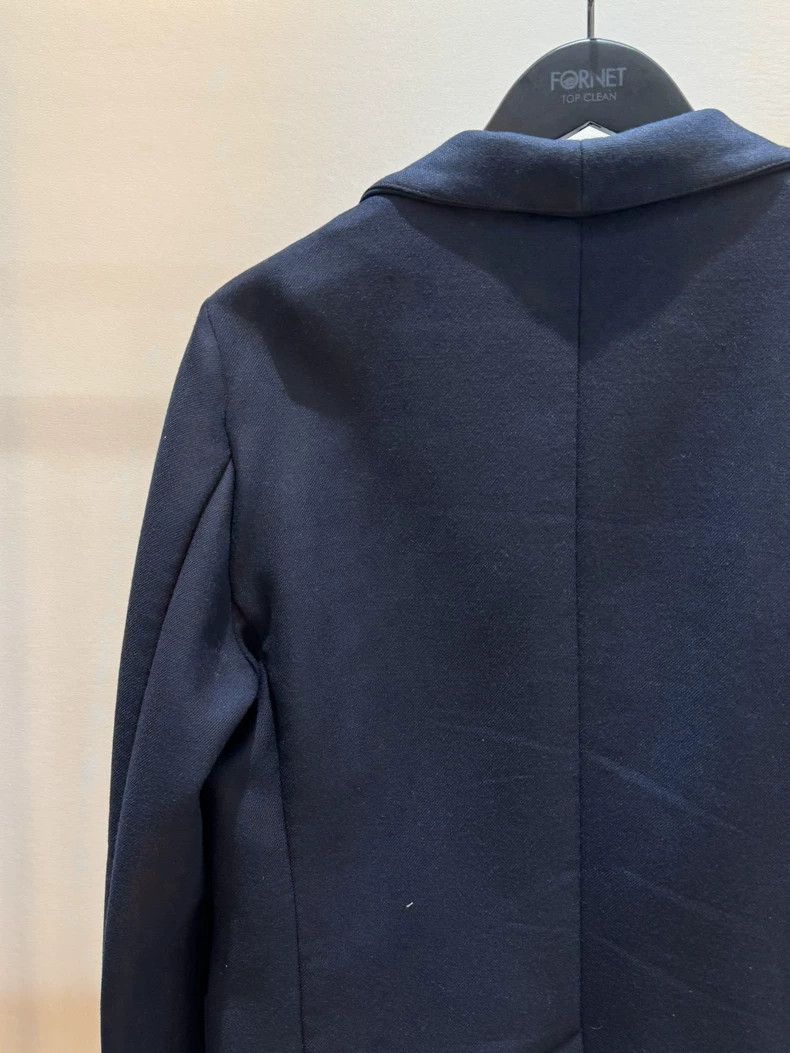 Emporio Armani Giorgio Armani Navy Blue Blazer Jacket Size US M / EU 48-50 / 2 - 6 Thumbnail