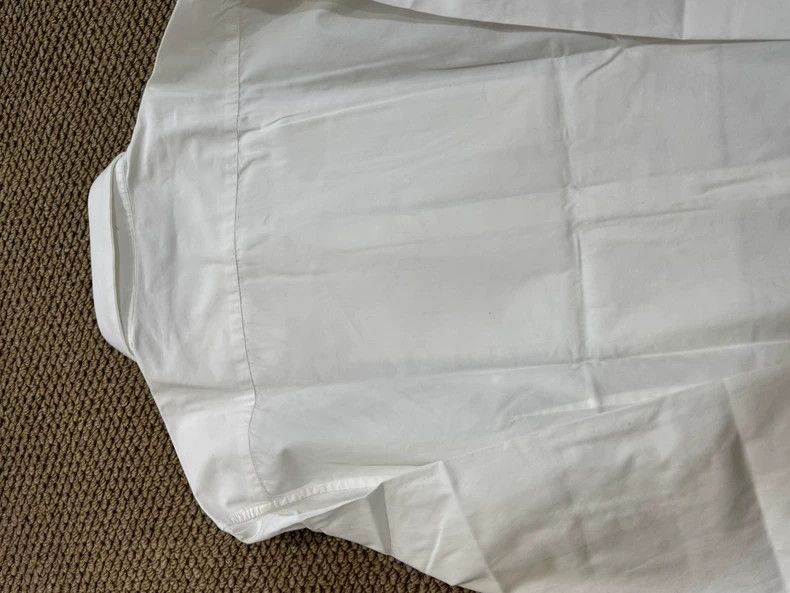 Just Cavalli Just Cavalli White Long Sleeve Shirt Size US L / EU 52-54 / 3 - 8 Thumbnail
