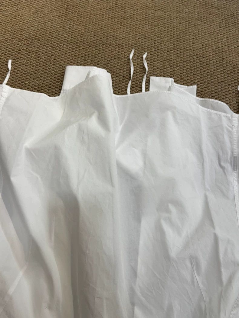 Balmain White V-Neck Shirt with Cross Design Size US M / EU 48-50 / 2 - 9 Thumbnail
