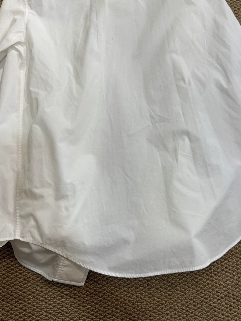 Louis Vuitton Louis Vuitton White Long Sleeve Shirt Size S Size US S / EU 44-46 / 1 - 8 Thumbnail