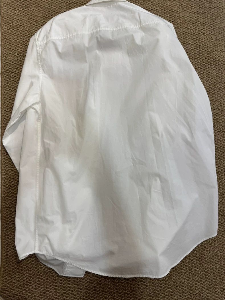 Louis Vuitton Louis Vuitton White Long Sleeve Shirt Size S Size US S / EU 44-46 / 1 - 7 Thumbnail
