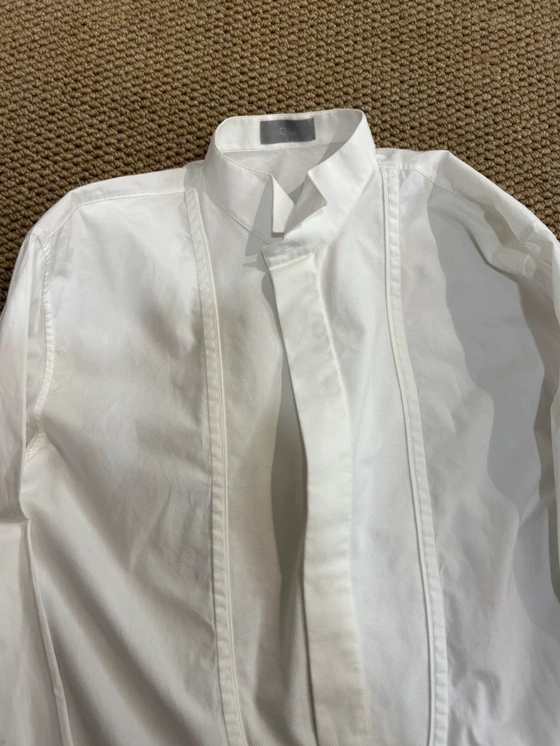 Dior Dior White Long Sleeve Cotton Shirt Size US M / EU 48-50 / 2 - 3 Thumbnail