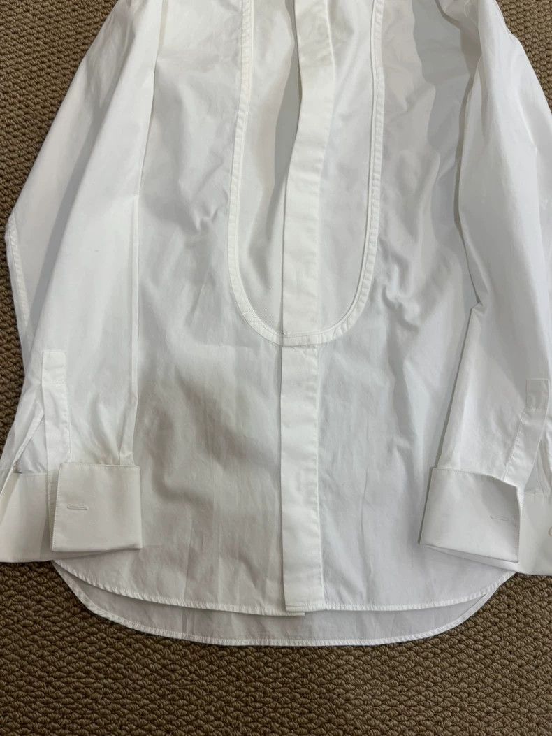 Dior Dior White Long Sleeve Cotton Shirt Size US M / EU 48-50 / 2 - 2 Thumbnail