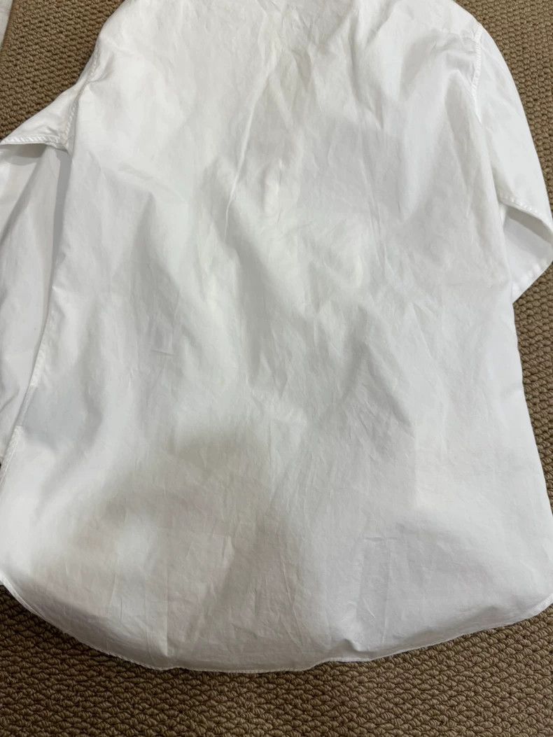 Dior Dior White Long Sleeve Cotton Shirt Size US M / EU 48-50 / 2 - 6 Thumbnail