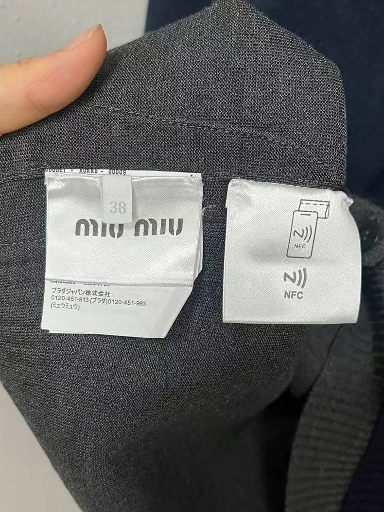 Miu Miu Miumiu Colorblock Cashmere Cardigan Size US M / EU 48-50 / 2 - 3 Thumbnail