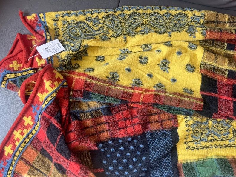 Kapital Kapital Plaid Wool Scarf from Japan Size ONE SIZE - 4 Thumbnail
