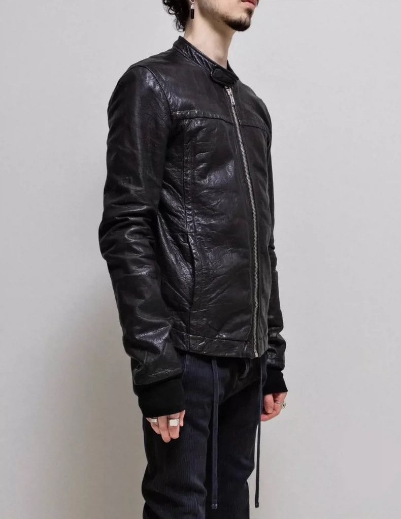 Rick Owens Rick Owens Biker Leather Jacket Moto Style Size US XS / EU 42 / 0 - 8 Thumbnail