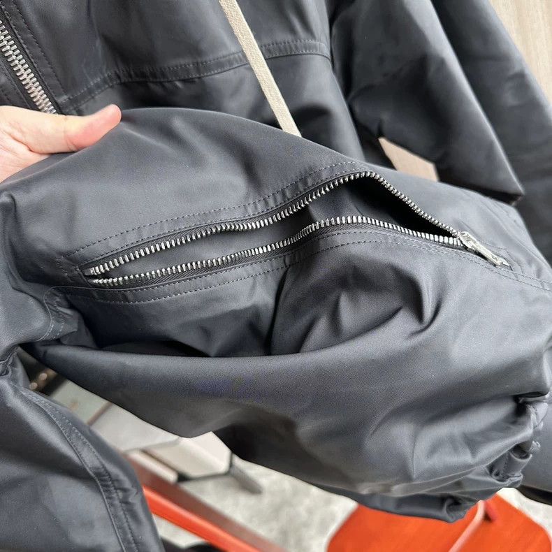 Rick Owens Rick Owens Black Nylon Jacket Size S Size US S / EU 44-46 / 1 - 3 Thumbnail