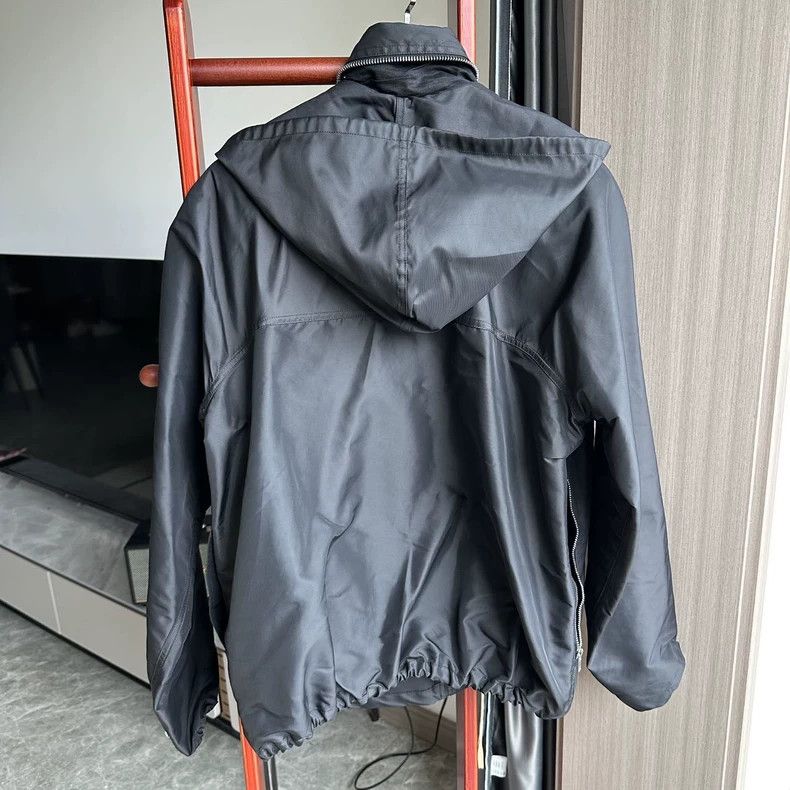 Rick Owens Rick Owens Black Nylon Jacket Size S Size US S / EU 44-46 / 1 - 2 Thumbnail