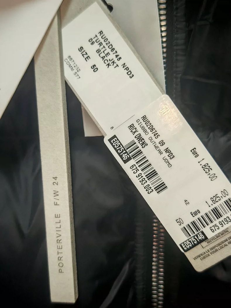 Rick Owens Rick Owens Black Short Down Jacket Size US L / EU 52-54 / 3 - 5 Thumbnail