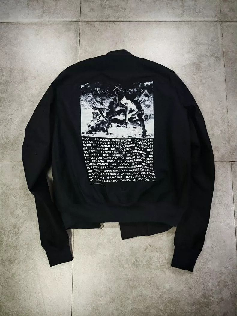 Rick Owens Rick Owens MA1 Jacket Size S Brand New Size US S / EU 44-46 / 1 - 2 Thumbnail
