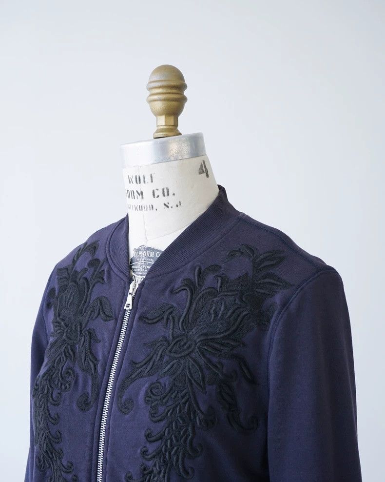 Dries Van Noten Dries Van Noten Embroidered Zip Jacket Size US S / EU 44-46 / 1 - 4 Thumbnail