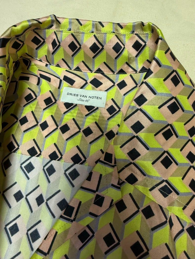 Dries Van Noten Dries Van Noten Stylish Printed Shirt Size US M / EU 48-50 / 2 - 3 Thumbnail
