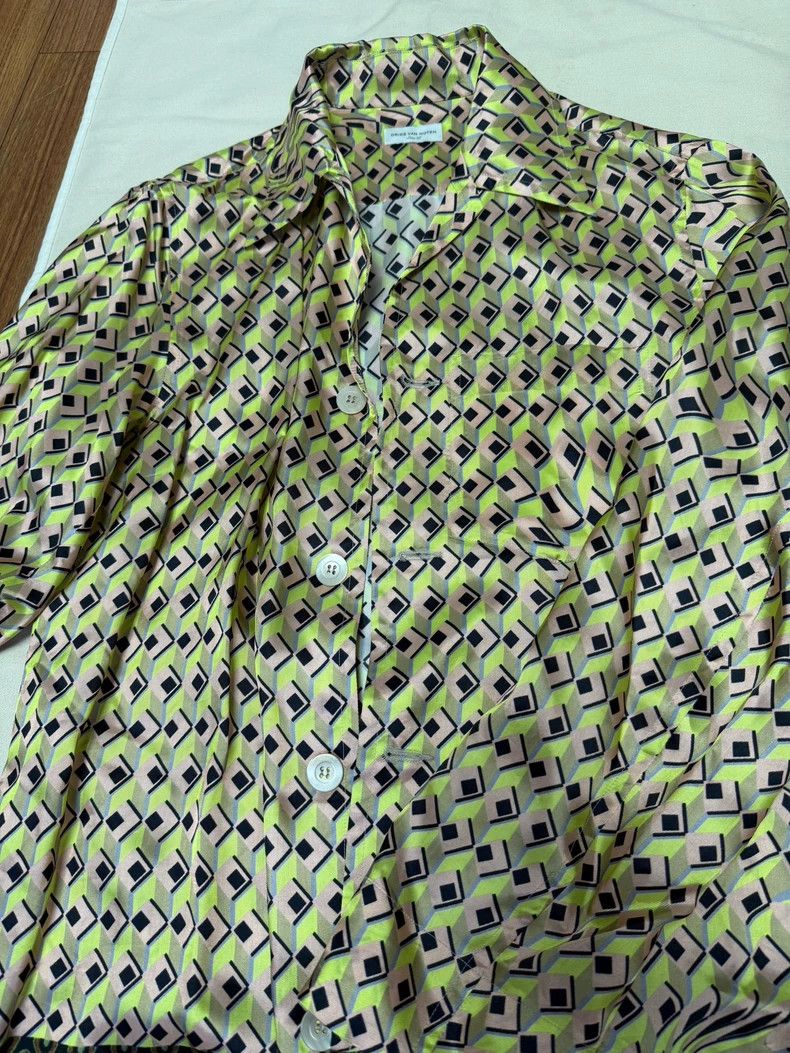 Dries Van Noten Dries Van Noten Stylish Printed Shirt Size US M / EU 48-50 / 2 - 2 Thumbnail