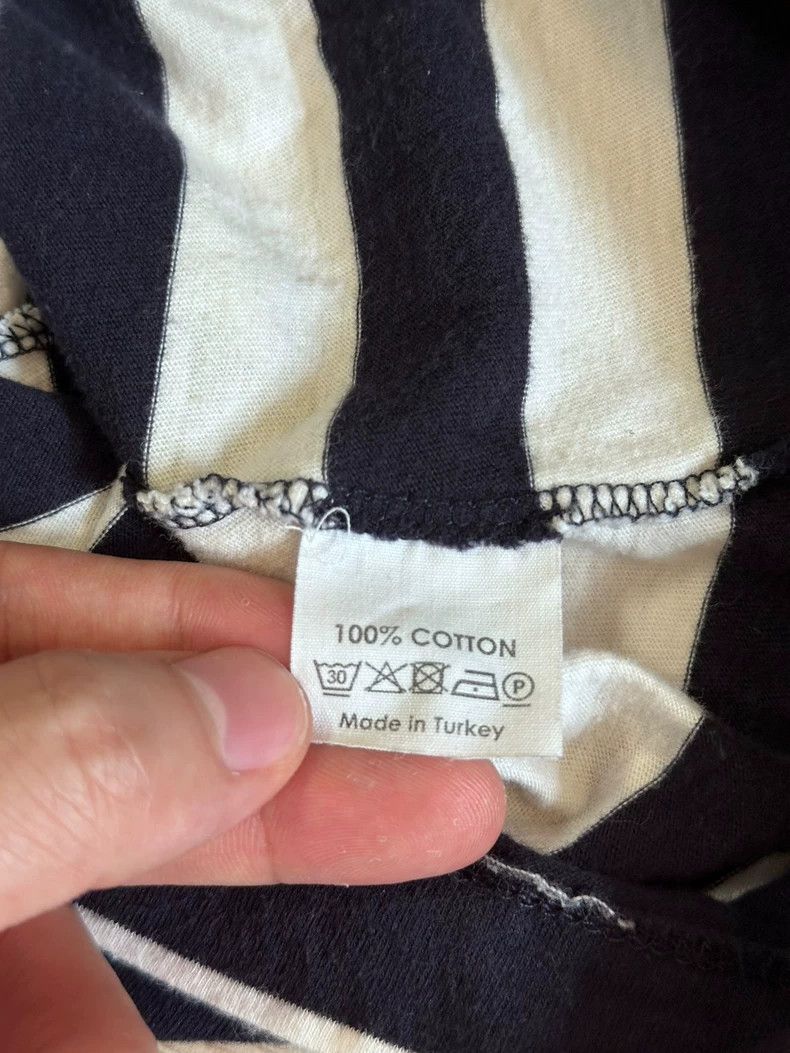 Dries Van Noten Dries Van Noton Striped Short Sleeve T-Shirt Size US S / EU 44-46 / 1 - 4 Thumbnail