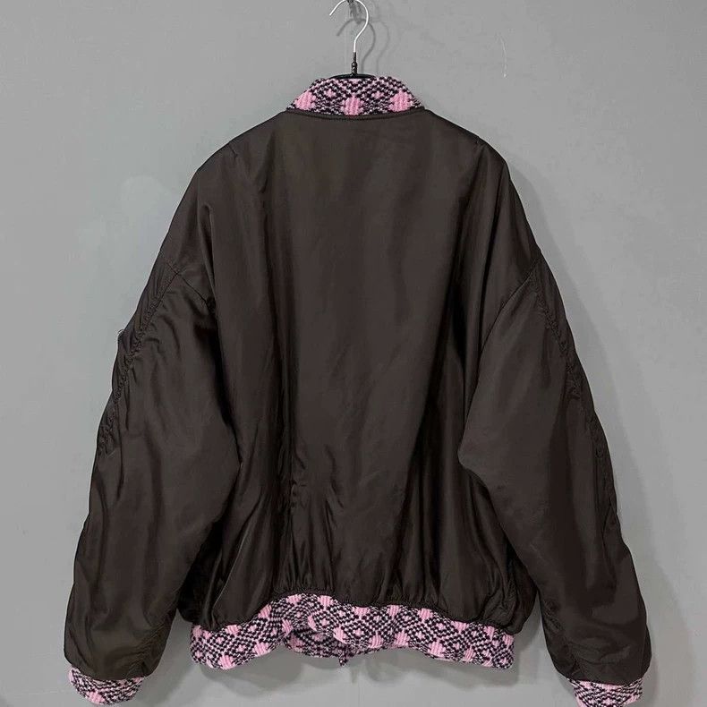 Raf Simons Raf Simons Pilot Jacket with Pink Collar Size US M / EU 48-50 / 2 - 3 Thumbnail