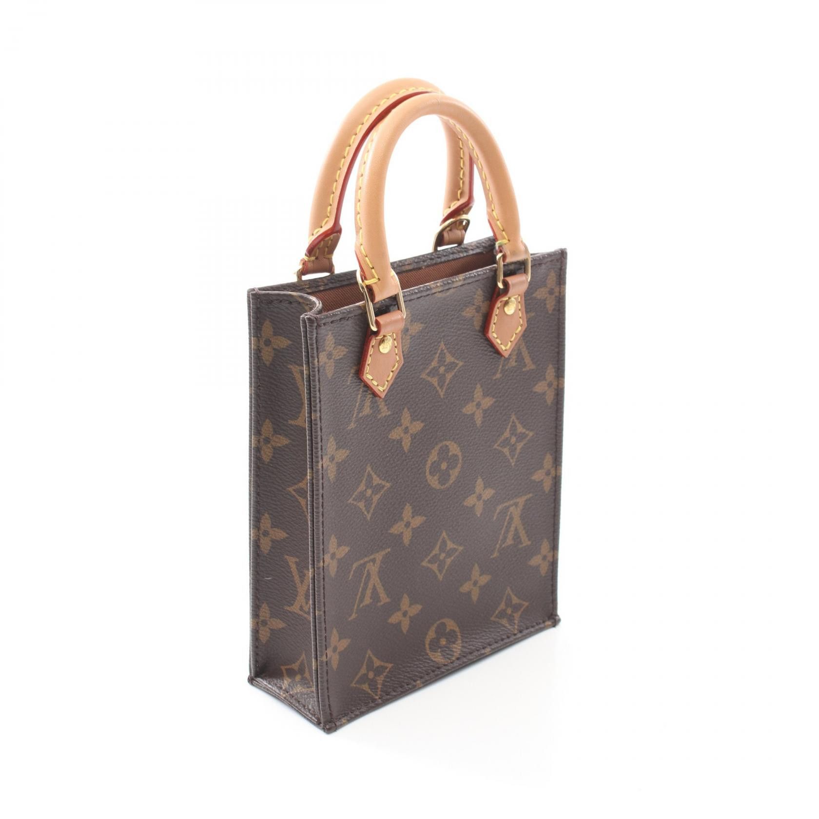 Louis Vuitton Louis Vuitton Louis Vuitton Petit Sac Plat Monogram Handbag Canvas Handbag M69442 Size ONE SIZE - 2 Thumbnail