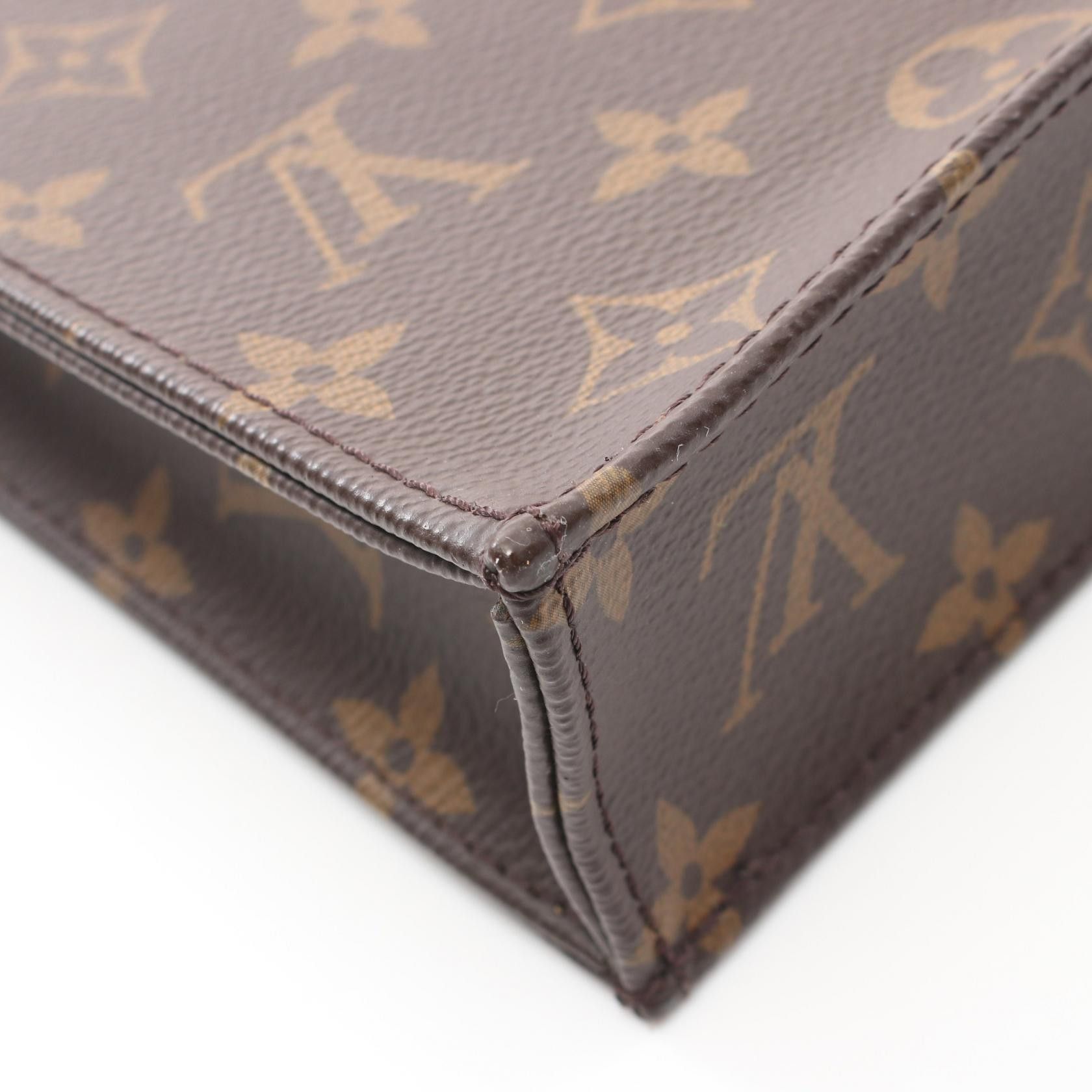 Louis Vuitton Louis Vuitton Louis Vuitton Petit Sac Plat Monogram Handbag Canvas Handbag M69442 Size ONE SIZE - 8 Thumbnail