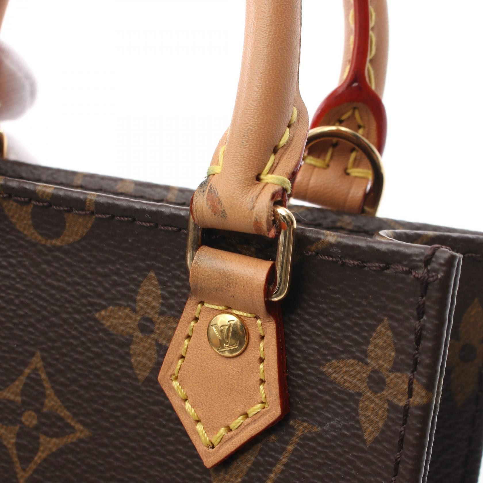Louis Vuitton Louis Vuitton Louis Vuitton Petit Sac Plat Monogram Handbag Canvas Handbag M69442 Size ONE SIZE - 5 Thumbnail