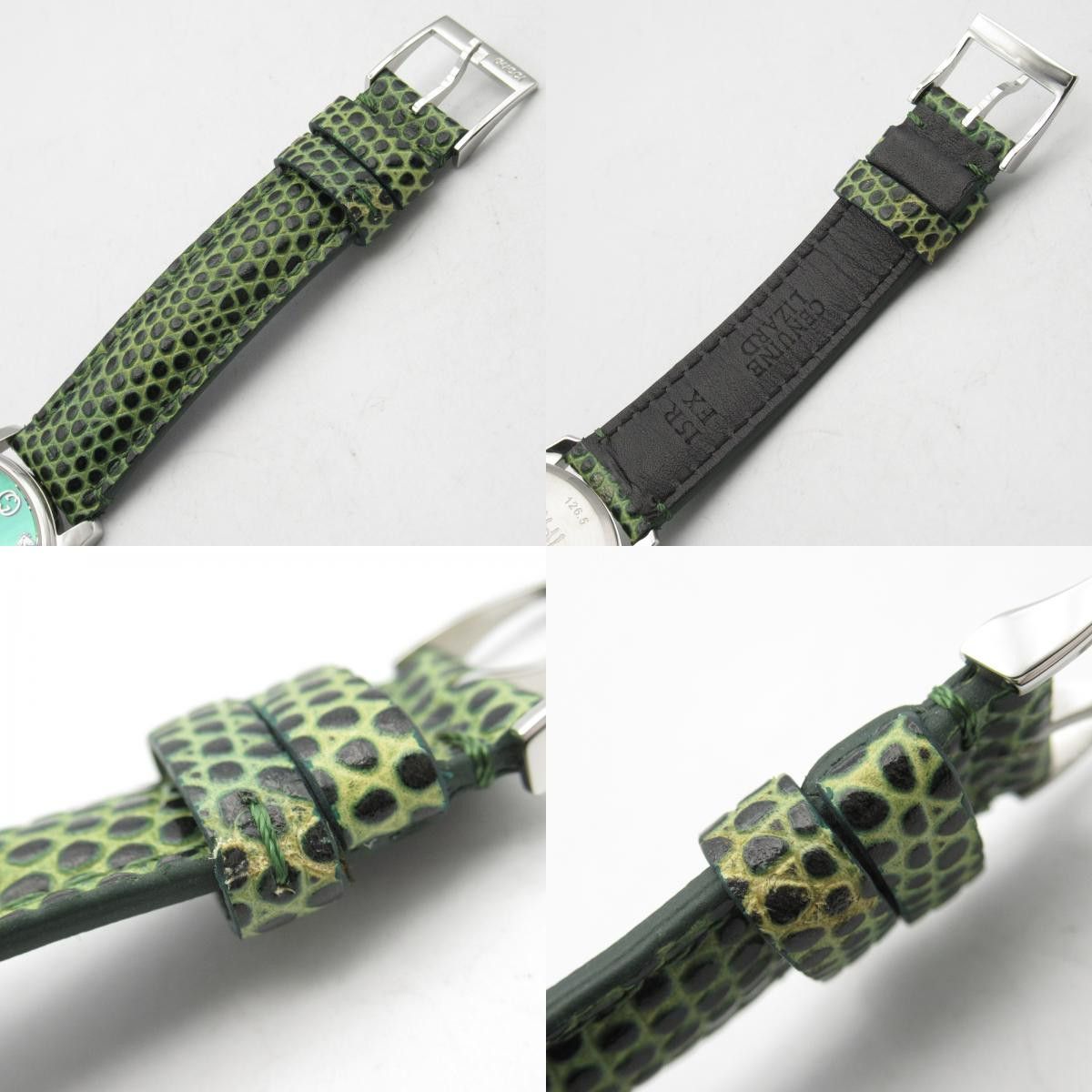 Gucci Gucci Gucci G-Timeless Stainless Steel Watch Metal Quartz 126.5 Size ONE SIZE - 10 Thumbnail