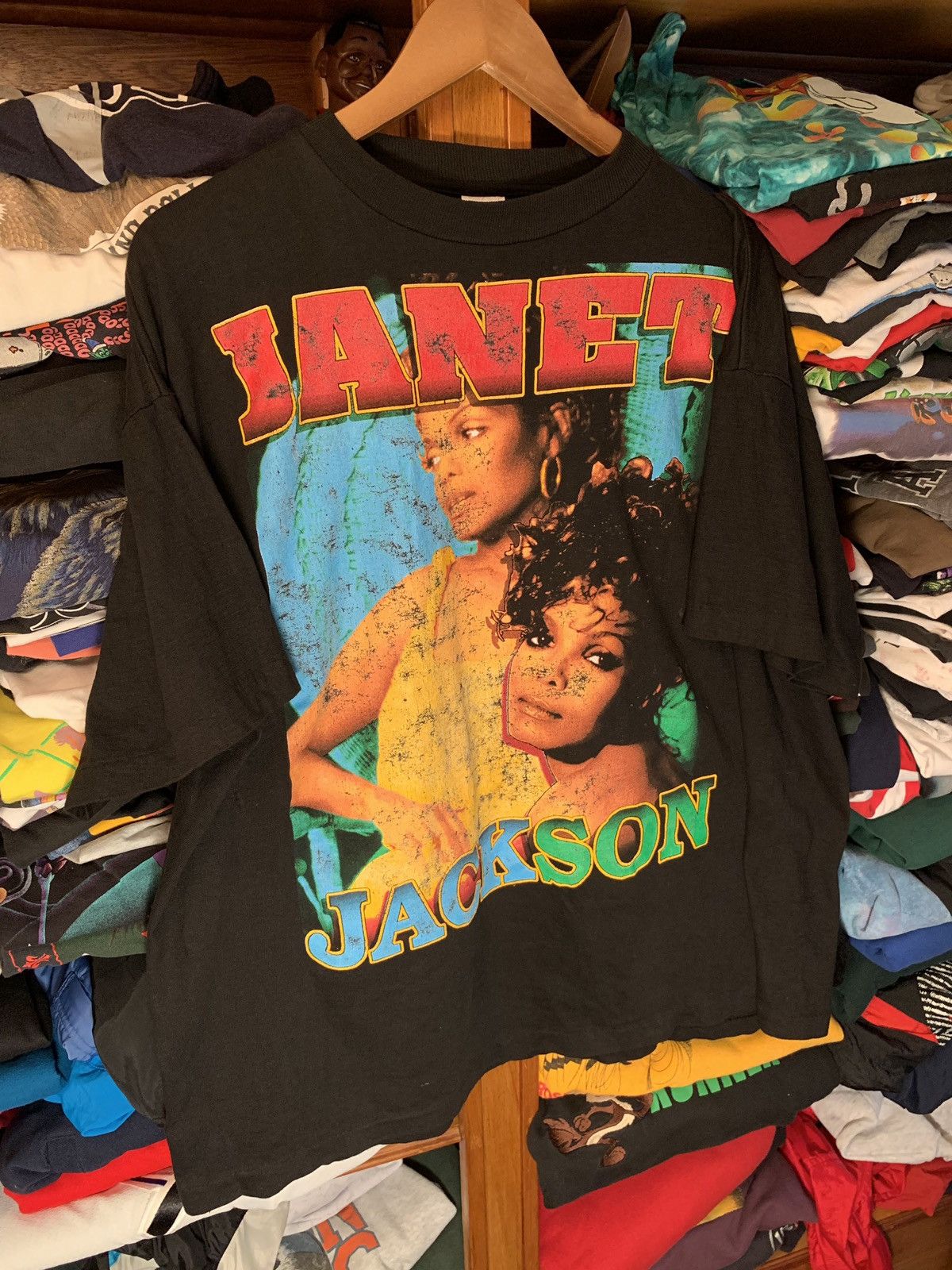 Vintage hotsell Janet Jackson Rap Tee Shirt.