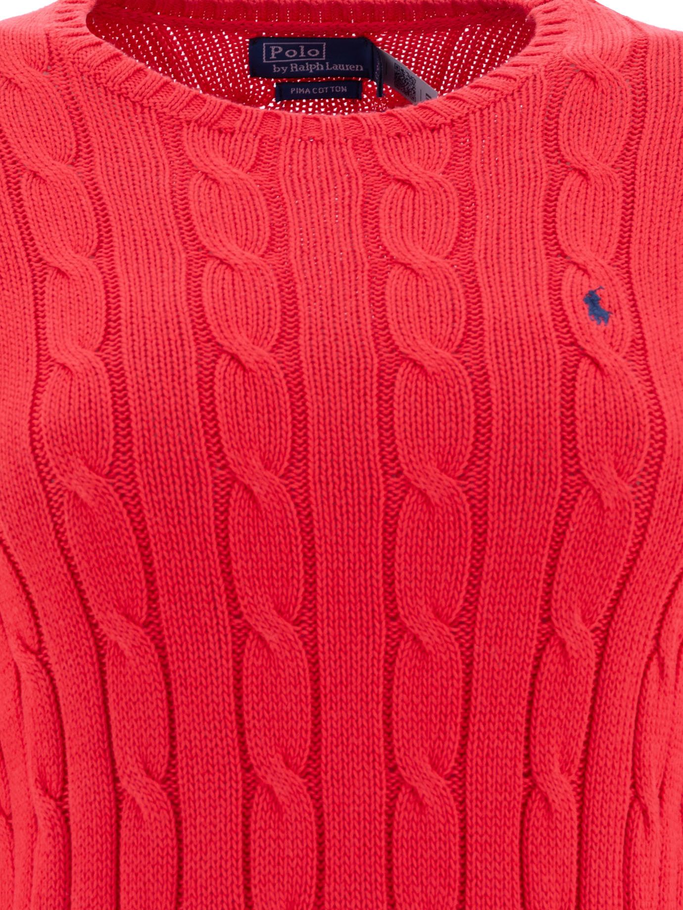 Polo Ralph Lauren Crew-Neck Cable-Knit Sweater Size L / US 10 / IT 46 - 3 Thumbnail