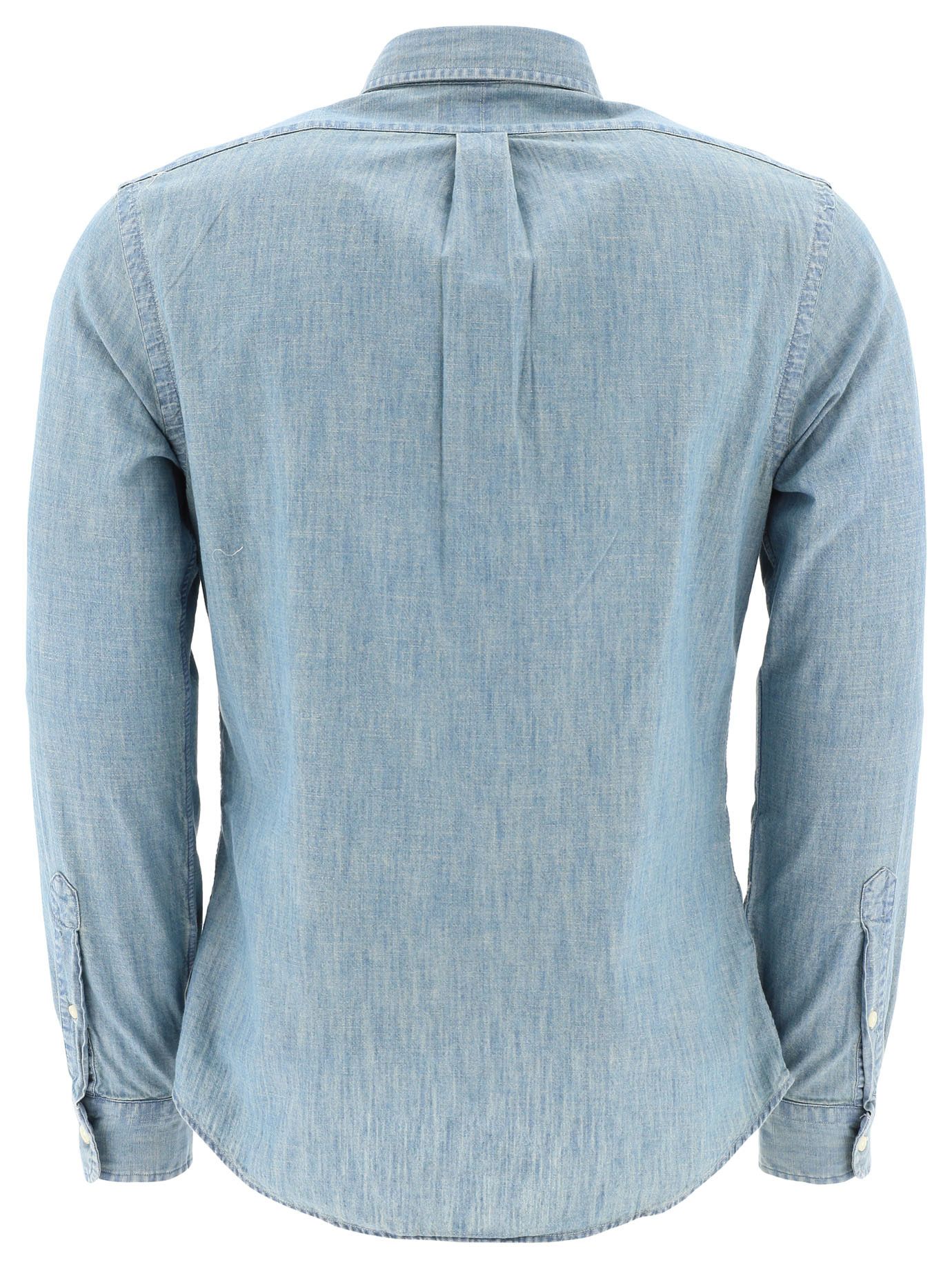 Slim-Fit Chambray Shirt