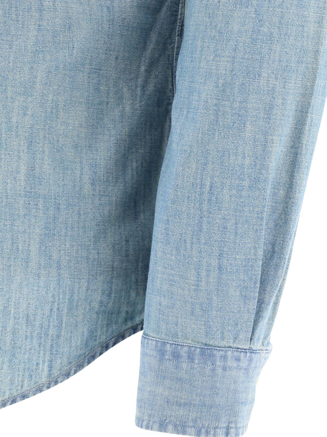 Slim-Fit Chambray Shirt
