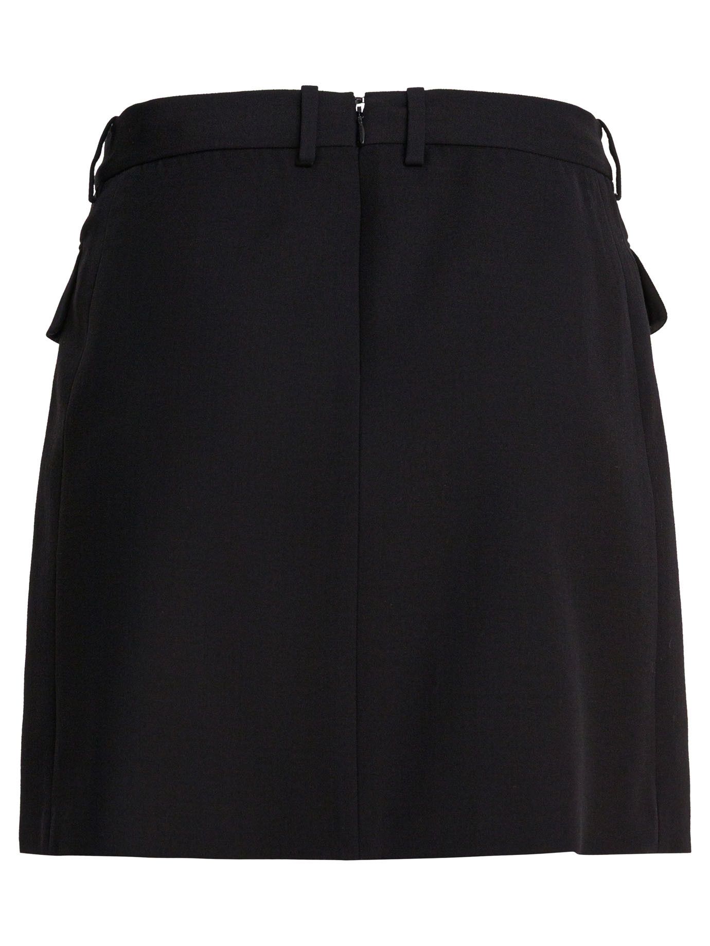 スカート Balenciaga Viscose and wool twill miniskirt Black スカート Balenciaga Viscose and wool twill miniskirt Black