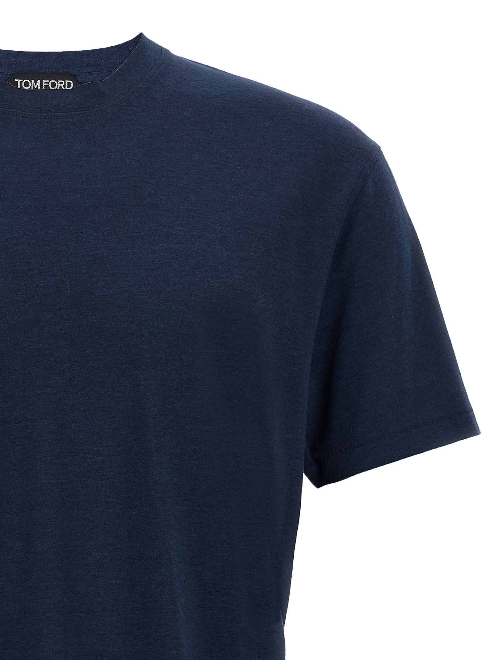Tom Ford Logo Embroidery T-Shirt Size US L / EU 52-54 / 3 - 3 Thumbnail
