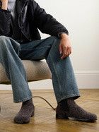 Loewe campo chelsea boot in brushed suede Size US 10 / EU 43 - 2 Thumbnail