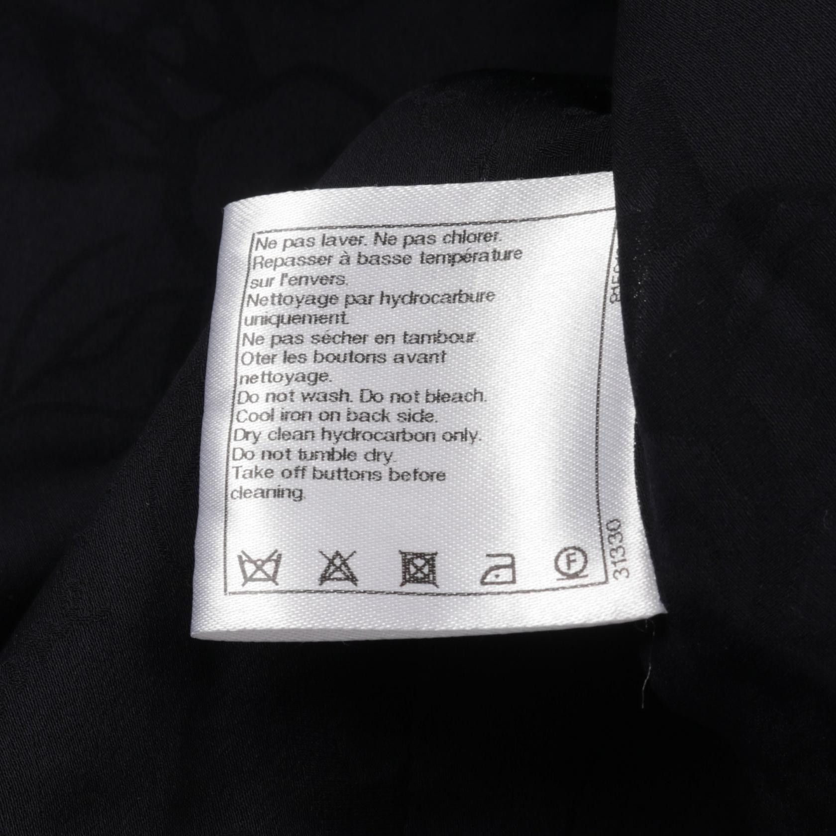 Chanel Chanel Chanel Coco Mark Button Cotton Jacket Cotton Outerwear P51354V38405 Size ONE SIZE - 5 Thumbnail