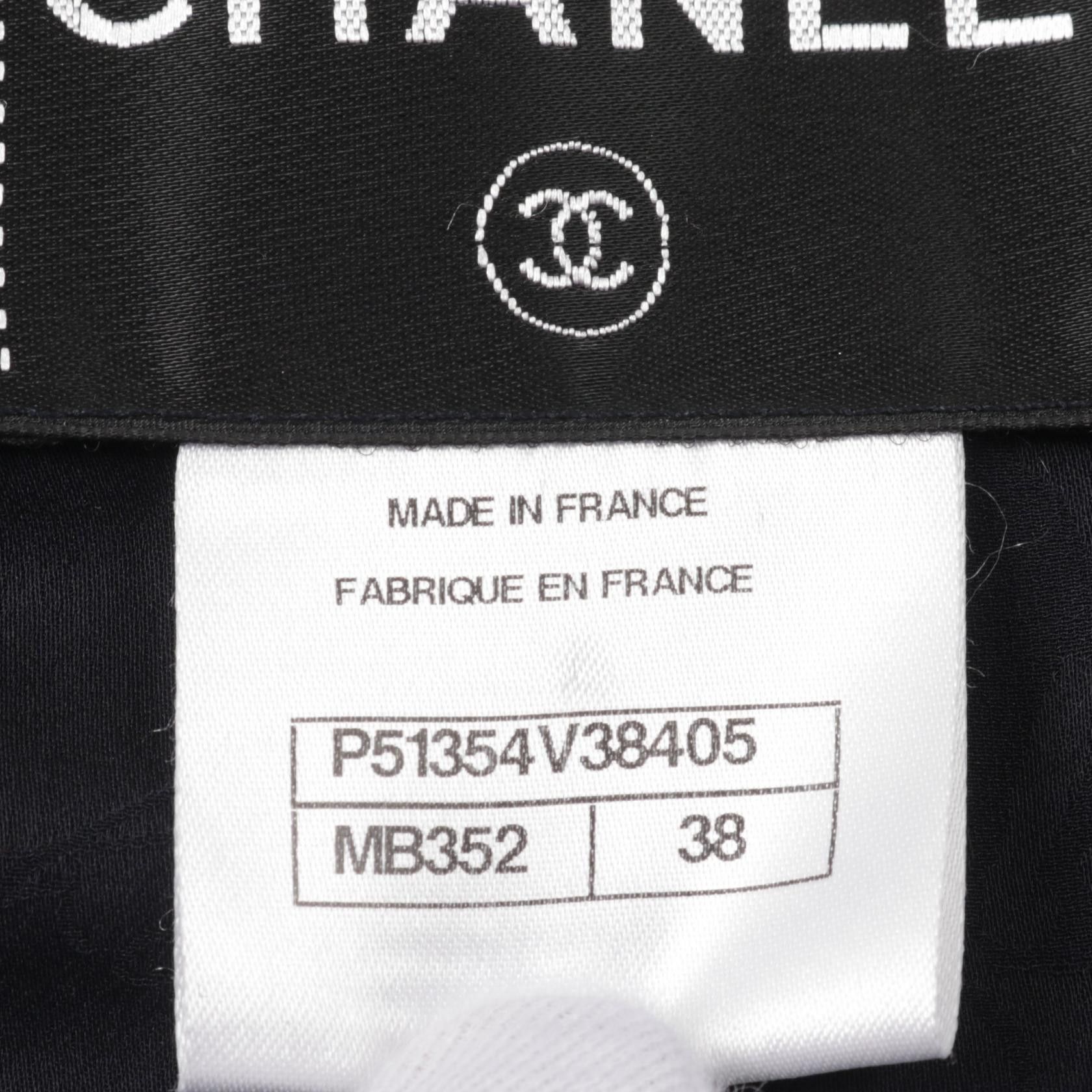 Chanel Chanel Chanel Coco Mark Button Cotton Jacket Cotton Outerwear P51354V38405 Size ONE SIZE - 6 Thumbnail