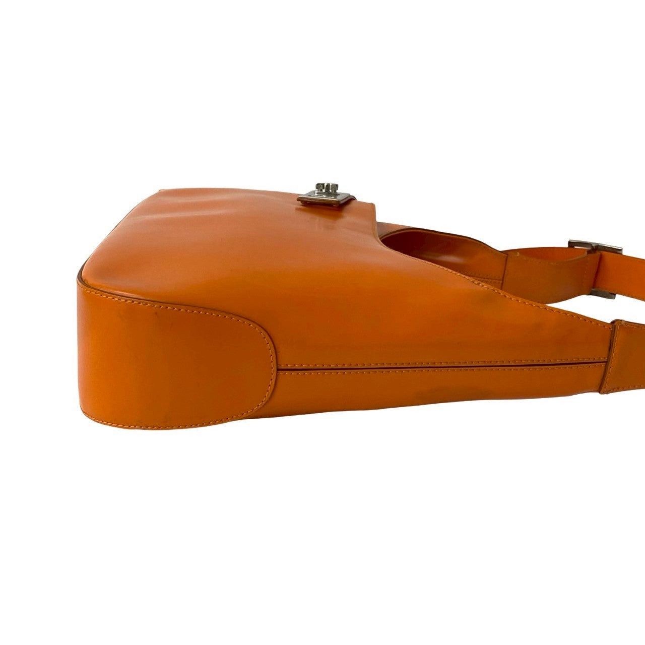 Salvatore Ferragamo Salvatore Ferragamo Shoulder Bag Orange Leather Size ONE SIZE - 6 Thumbnail