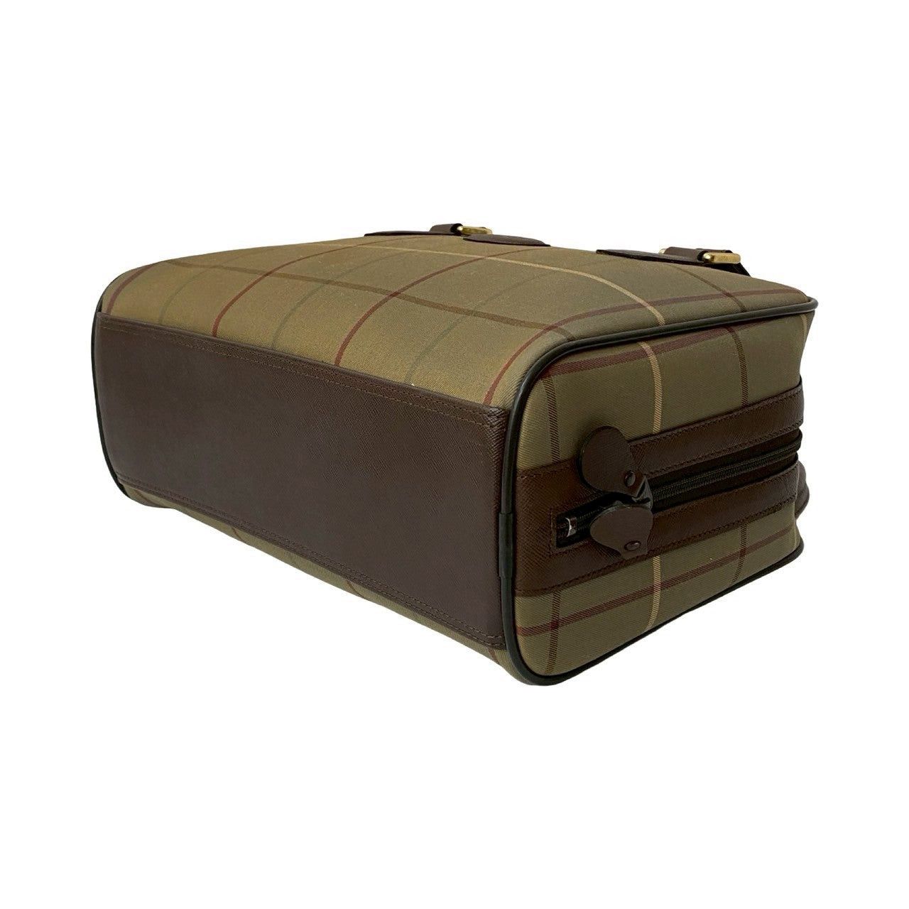 Burberry Burberry Handbag Brown Cotton Size ONE SIZE - 8 Thumbnail