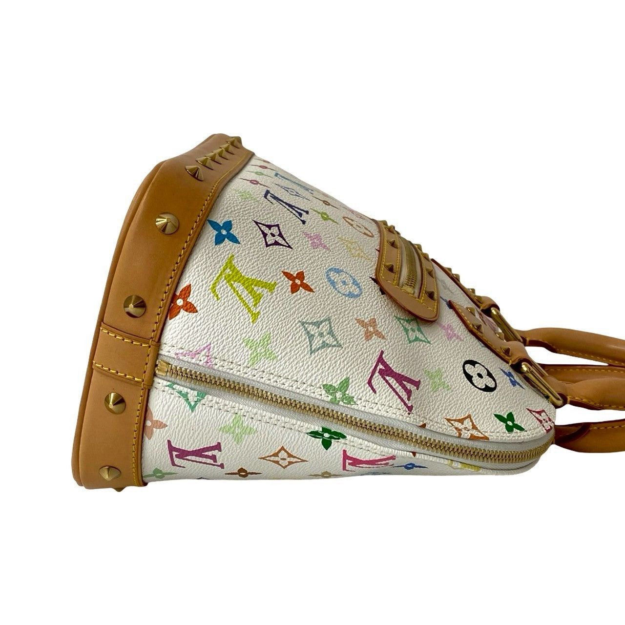 Louis Vuitton Louis Vuitton Handbag White Leather Size ONE SIZE - 6 Thumbnail