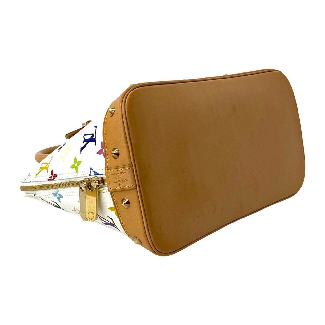 Louis Vuitton Louis Vuitton Handbag White Leather Size ONE SIZE - 7 Thumbnail