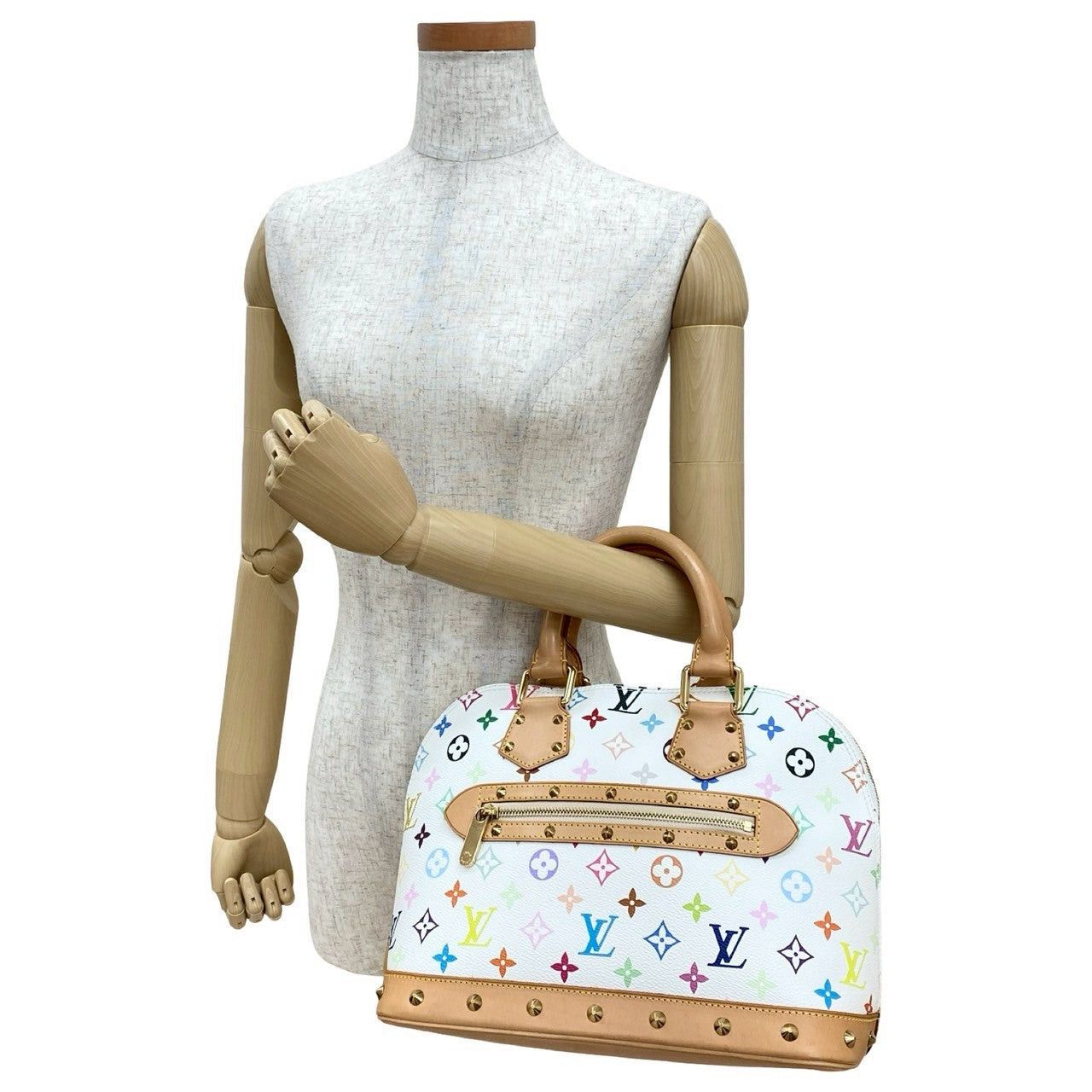 Louis Vuitton Louis Vuitton Handbag White Leather Size ONE SIZE - 2 Thumbnail