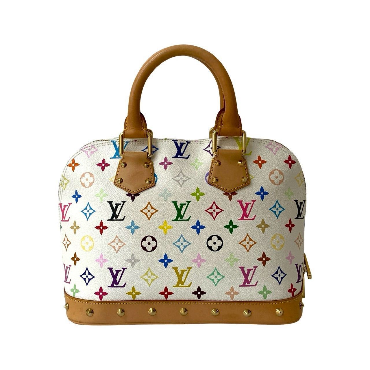 Louis Vuitton Louis Vuitton Handbag White Leather Size ONE SIZE - 3 Thumbnail