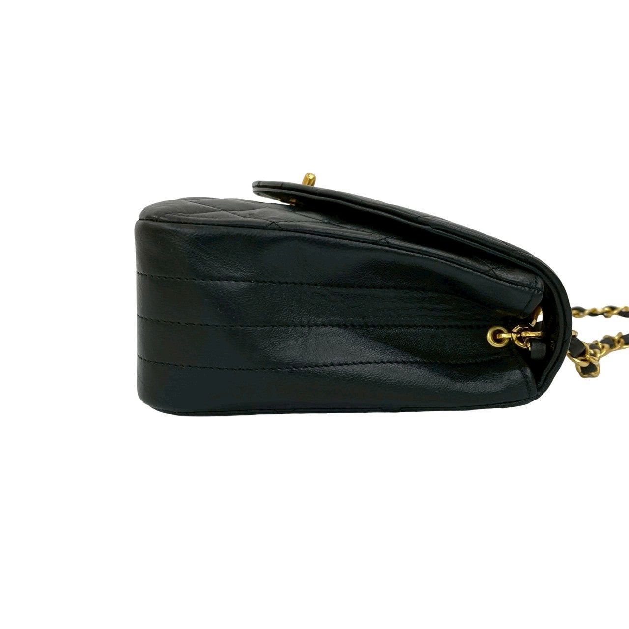 Chanel Chanel Shoulder Bag Black Leather Size ONE SIZE - 6 Thumbnail